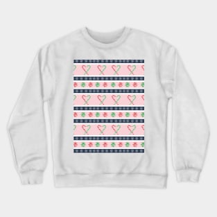 Christmas Candy stripes Crewneck Sweatshirt